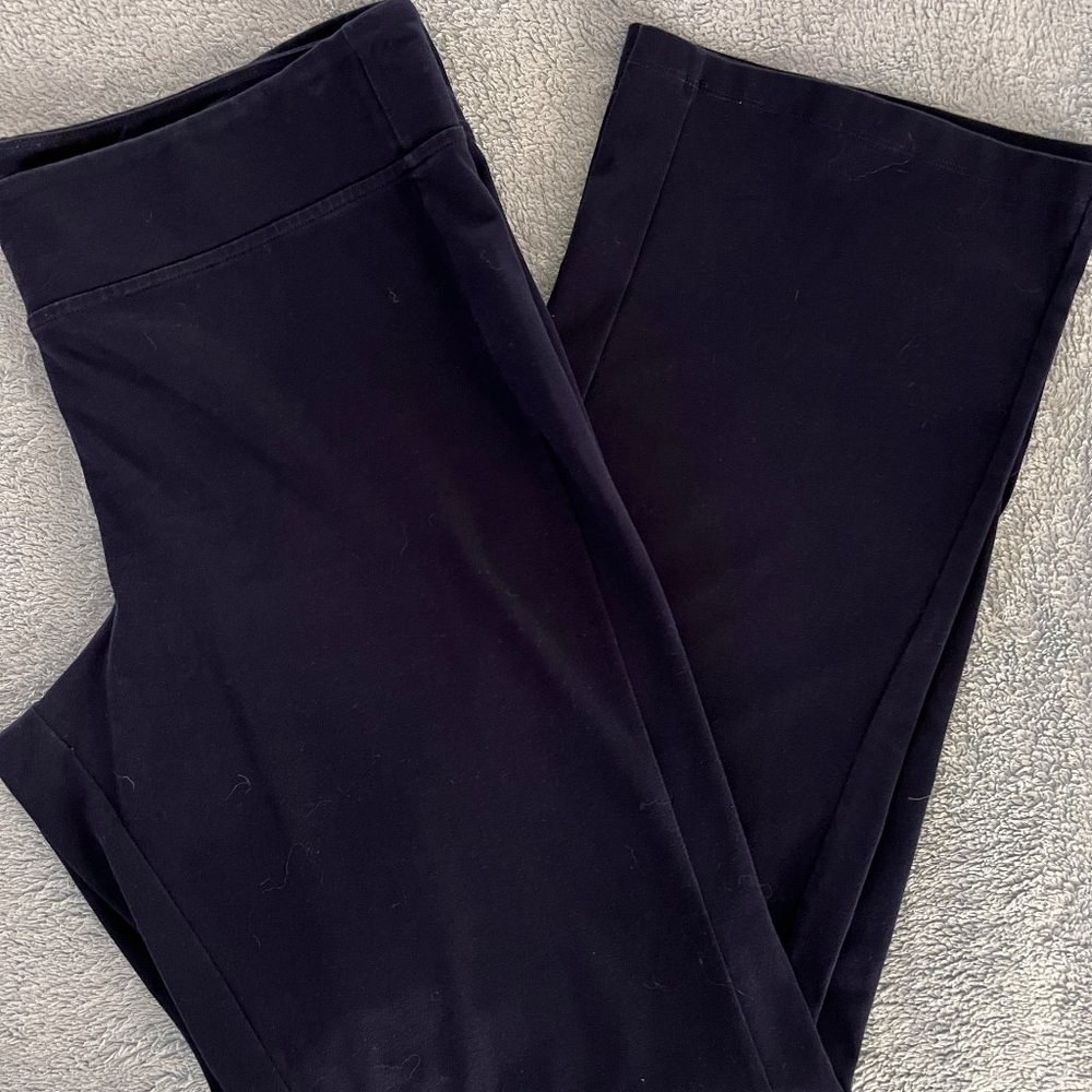 Lauren Ralph Lauren Navy Blue, Straight Leg Yoga Pants - Size XL